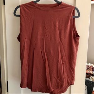 Red Lululemon Athletic Tank Top (6)